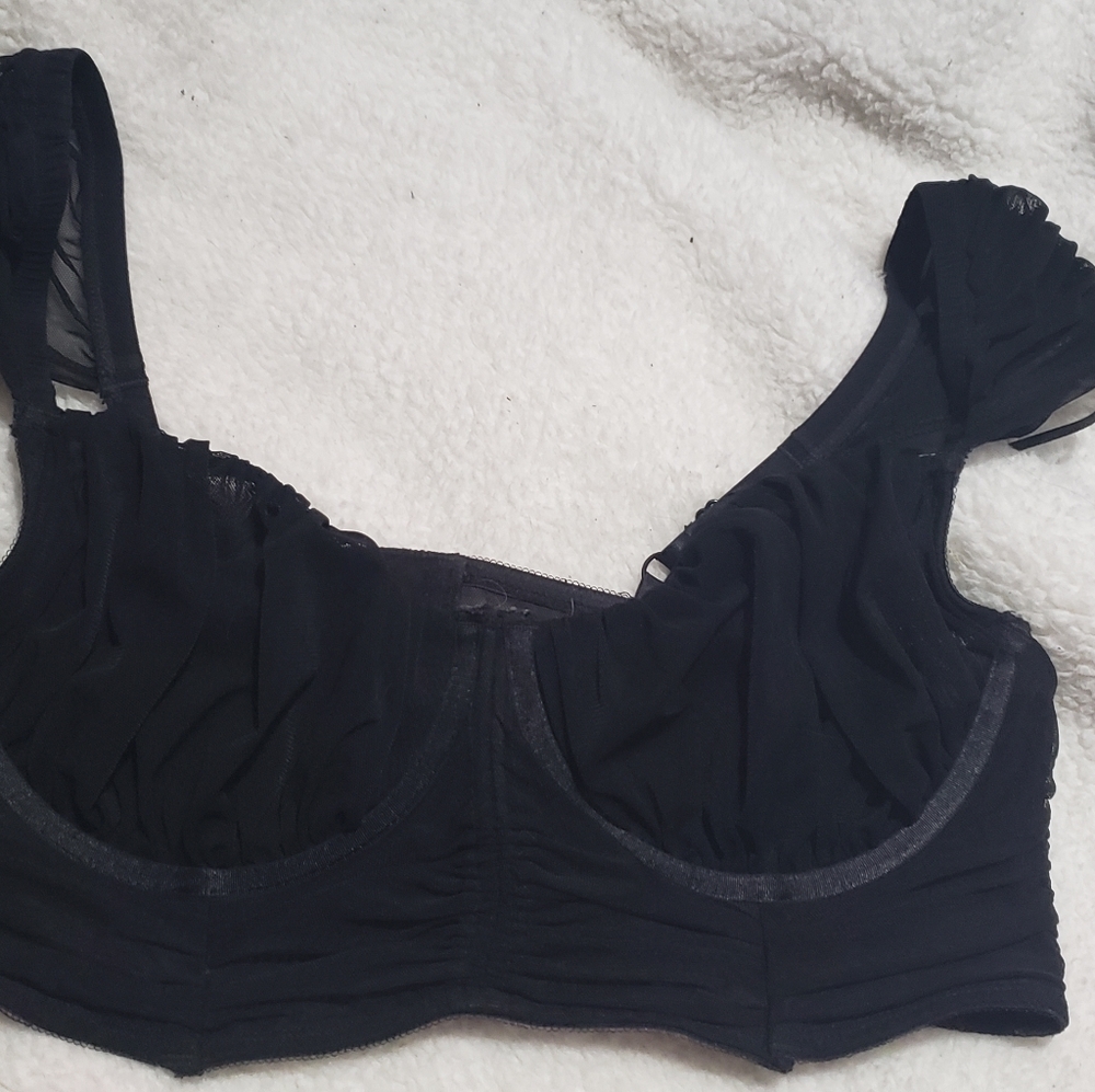 Torrid puff sleeve bra